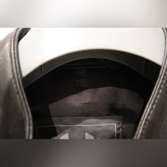 NWOT Men’s Belstaff V Racer Slim Fit Leather Jacket Size IT 52 - Picture 7 of 7